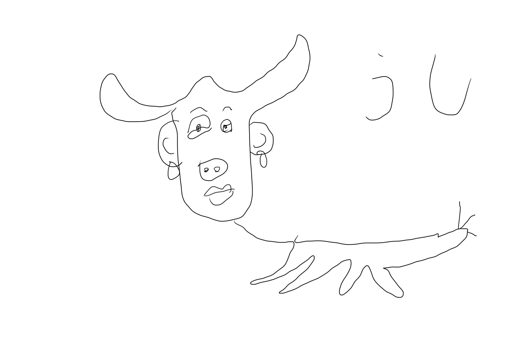 ゆるいハムスターのイラスト