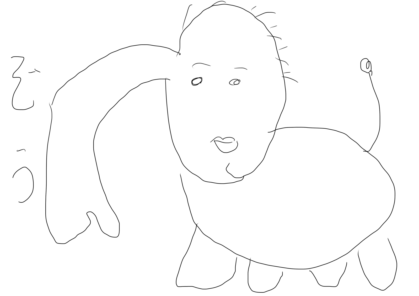 のんびりクラゲイラスト